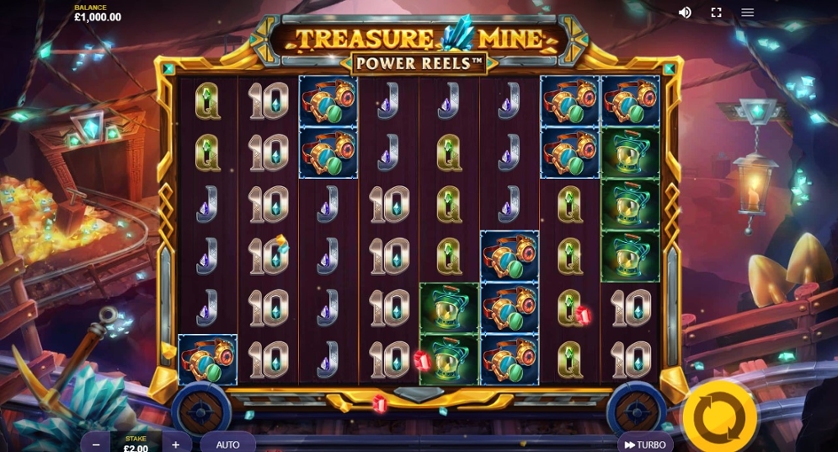 Treasure Mine Power Reels Slot