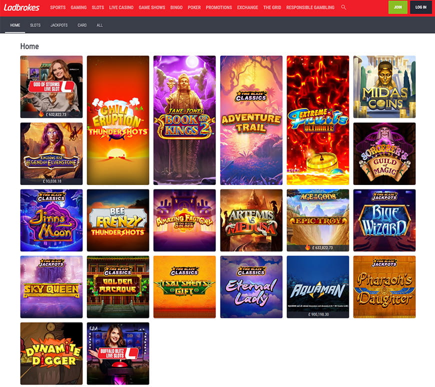 Slots Ladbrokes