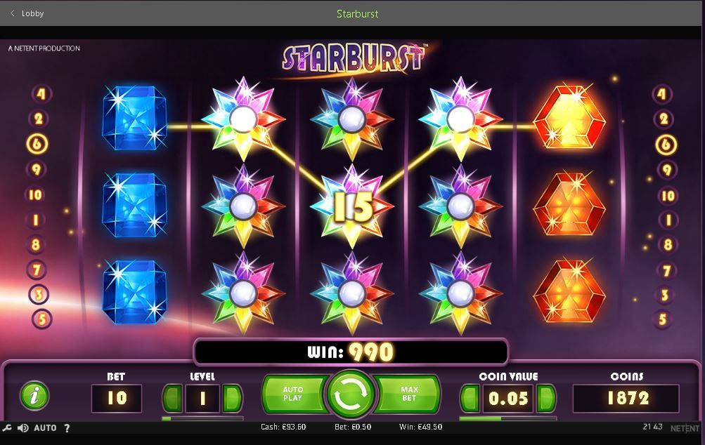 starburst slot review