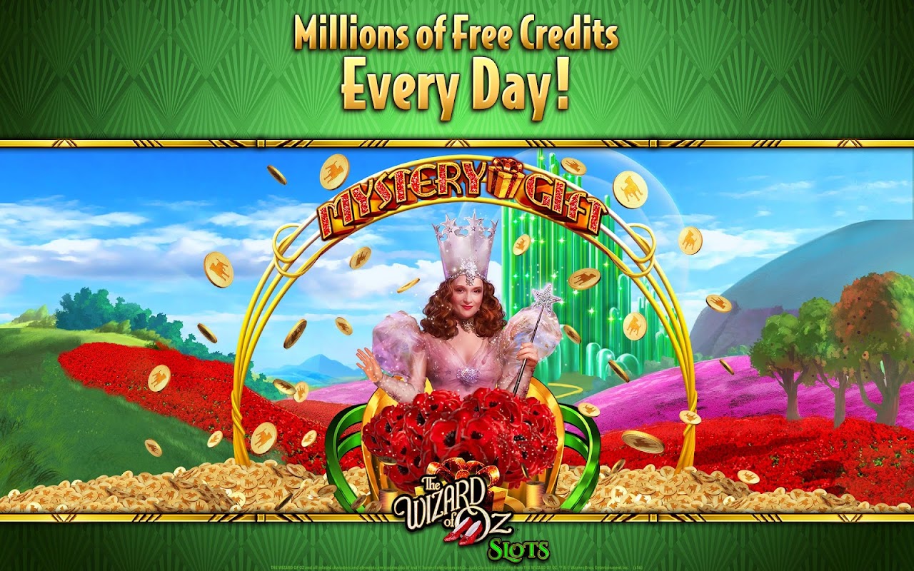 how to get unlimited credits on wizard of oz slots